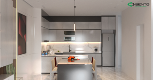 Tủ bếp nhựa cao cấp Bento