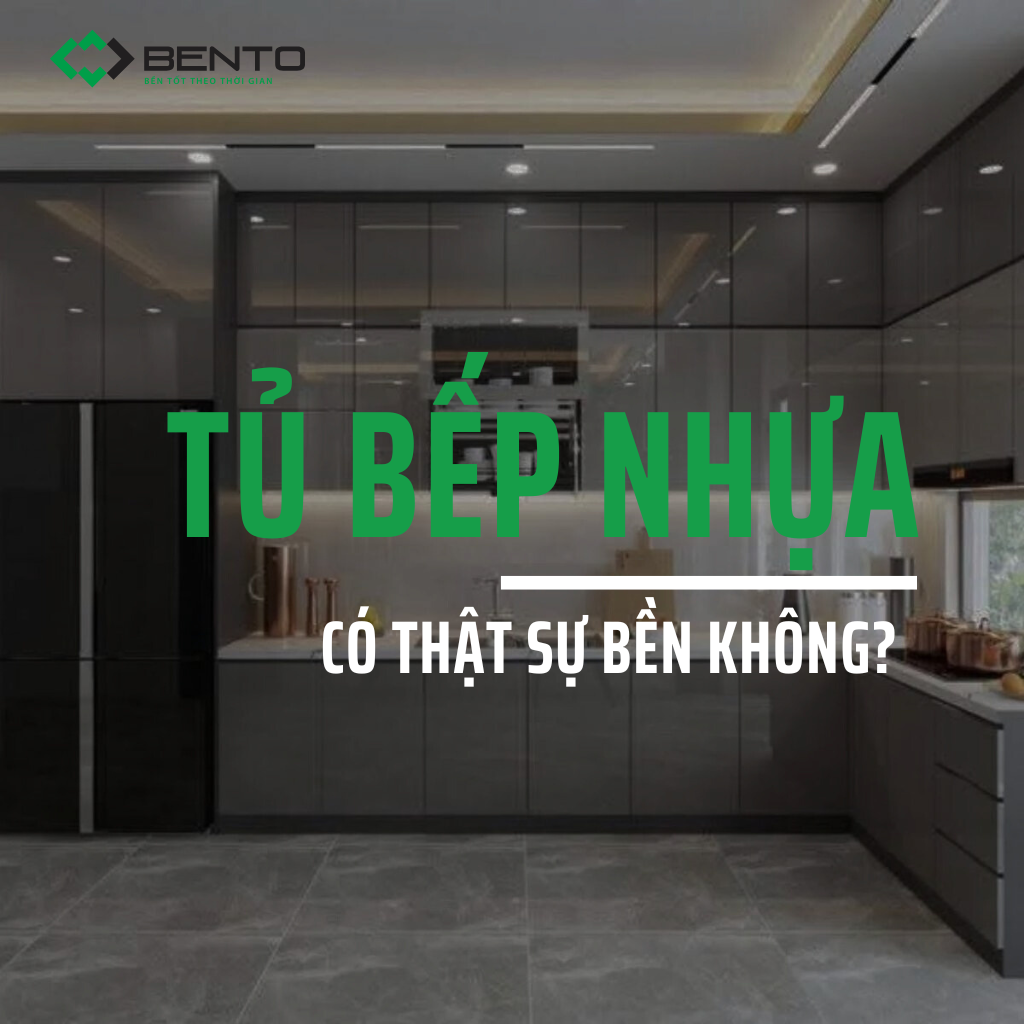 Tủ bếp nhựa thực sự có bền không?