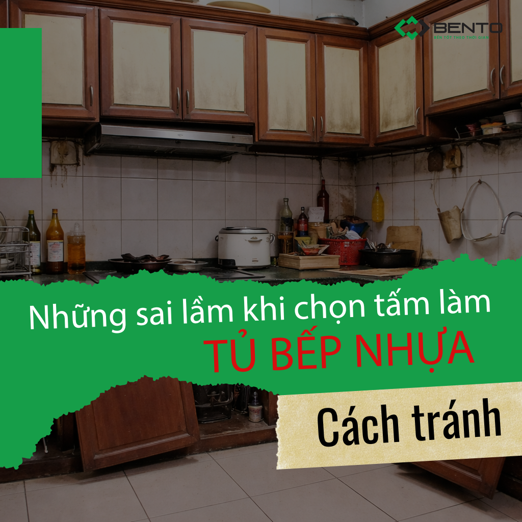 Chọn tủ bếp nhựa không chỉ là chọn “nhựa hay gỗ”, mà là chọn đúng cấu trúc vật liệu phù hợp với môi trường bếp.