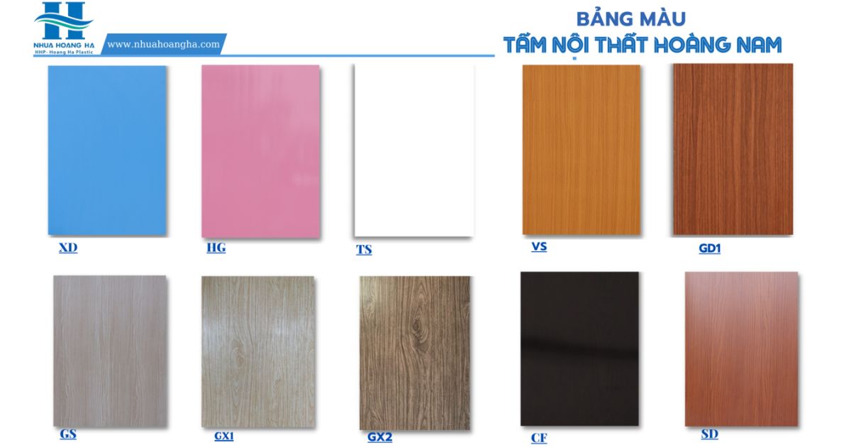 Góc nhìn tổng quan về tấm nhựa nội thất Công ty TNHH Nhựa Hoàng Hà, giúp người dùng hiểu rõ vật liệu trước khi lựa chọn