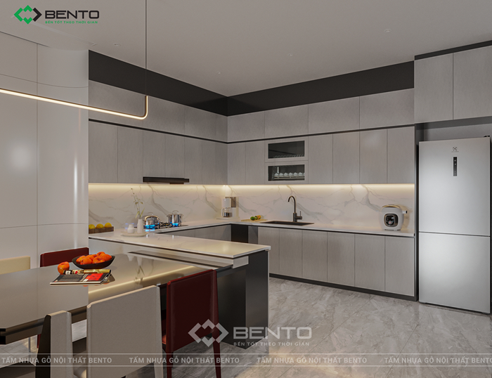 Hướng dẫn chi tiết quy trình thi công tủ bếp nhựa BENTO đúng kỹ thuật và đảm bảo độ bền