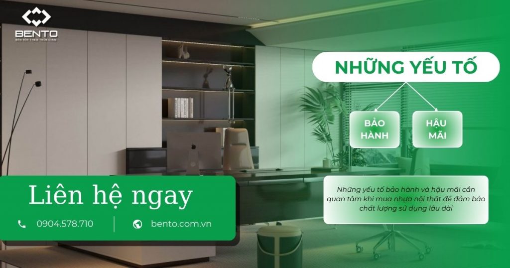 Những yếu tố bảo hành và hậu mãi cần quan tâm khi mua nhựa nội thất để đảm bảo chất lượng sử dụng lâu dài