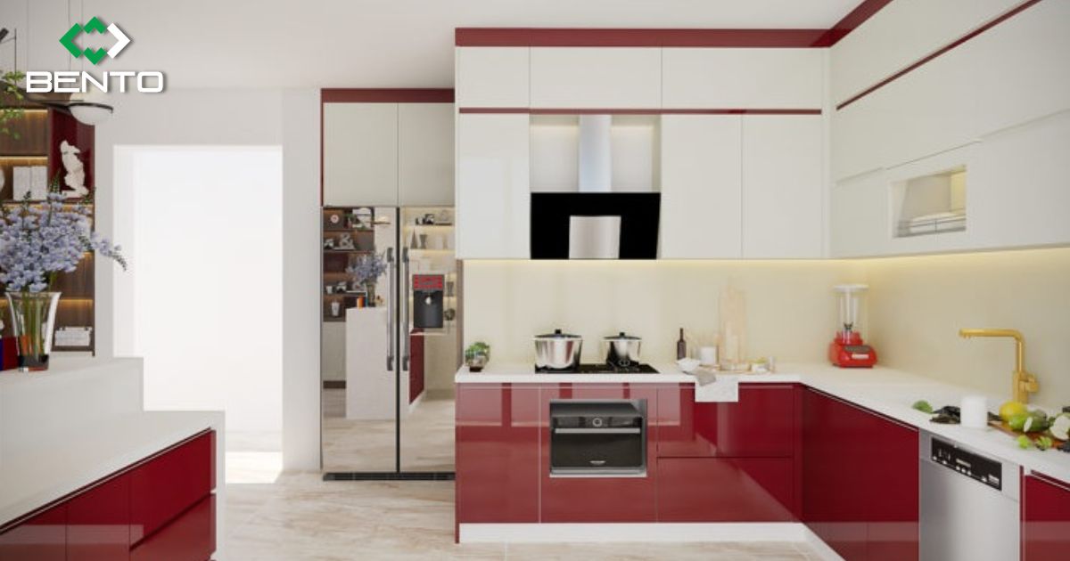 Hướng dẫn chọn màu tủ bếp nhựa theo phong thủy gia đình Việt, dễ áp dụng thực tế