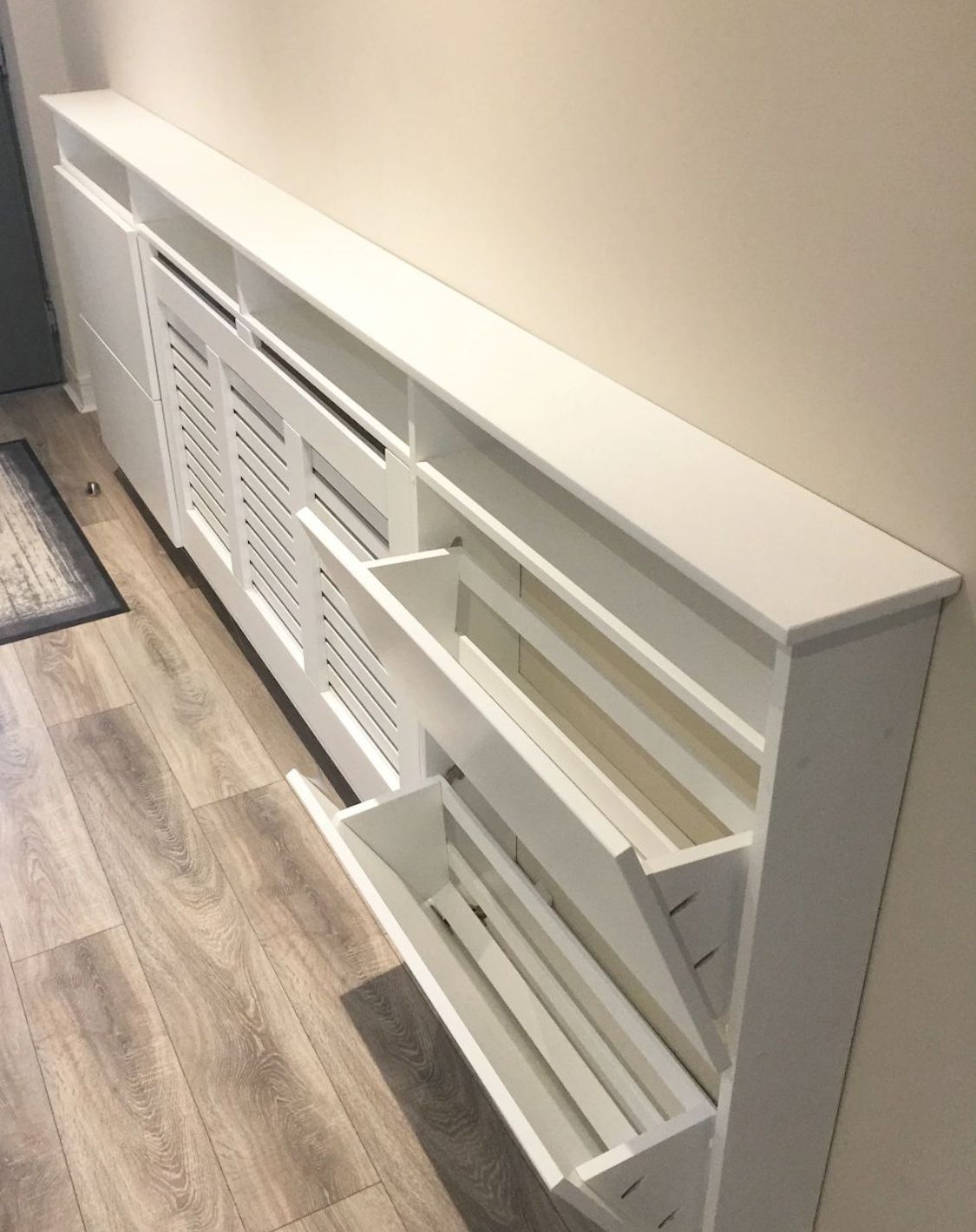 Gợi ý các mẫu tủ giày nhựa thiết kế gọn gàng, phù hợp nhiều không gian