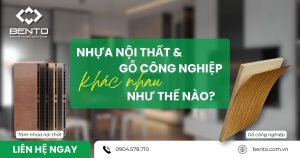 Nhựa Nội Thất Và Gỗ Công Nghiệp Khác Nhau Như Thế Nào Khi Sử Dụng Lâu Dài