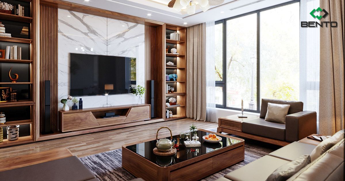 Hướng dẫn chọn vật liệu nội thất phù hợp từng khu vực như bếp, phòng ngủ, phòng khách, kết hợp nhựa nội thất và tấm nhựa ốp tường hiệu quả