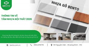 Tổng hợp đầy đủ thông tin về tấm nhựa nội thất 2026: xu hướng vật liệu, đặc điểm kỹ thuật và ứng dụng thực tế