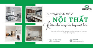 Nội thất không chỉ để đẹp mà còn ảnh hưởng trực tiếp đến nhiệt độ trong nhà.