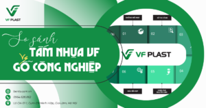 So sánh chi tiết tấm nhựa VF và gỗ công nghiệp về độ bền, thẩm mỹ, chi phí và khả năng ứng dụng.