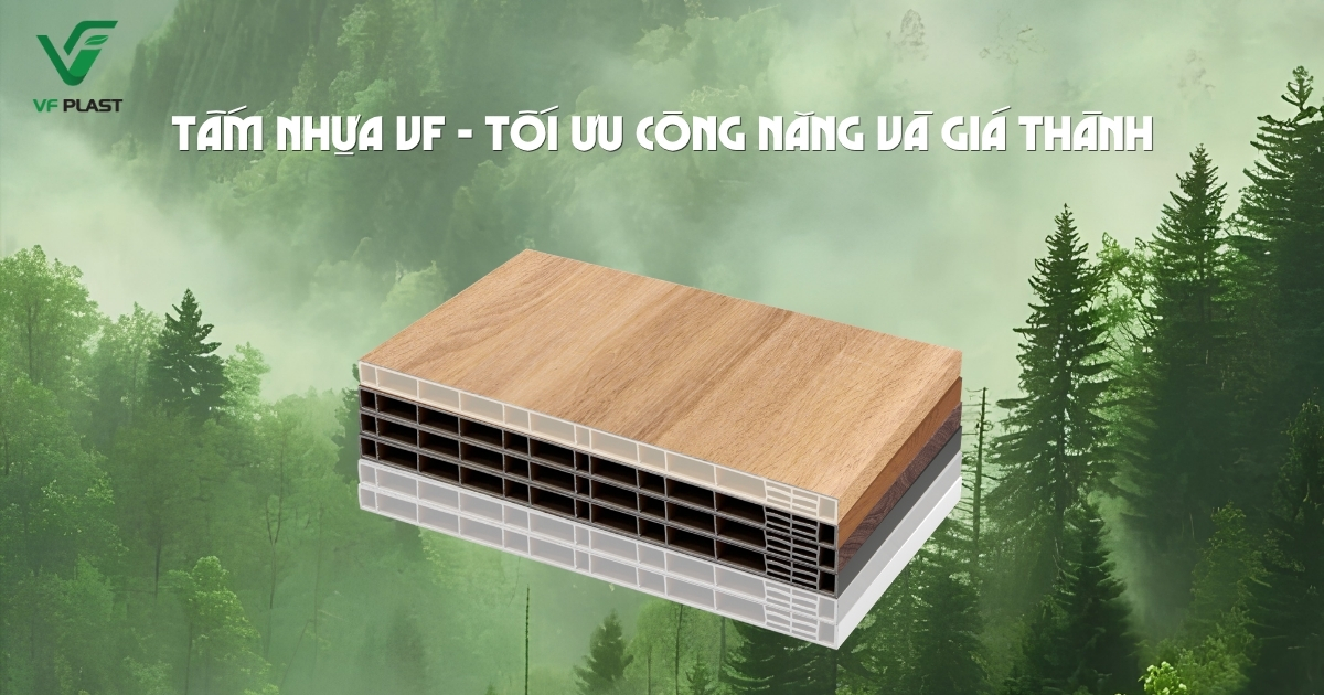 Tổng hợp các ứng dụng phổ biến của tấm nhựa VF trong thiết kế và thi công nội thất dân dụng, thương mại.