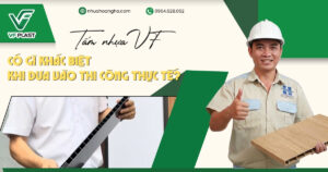 Khám phá những điểm đáng chú ý của tấm nhựa VF khi triển khai thi công thực tế, từ khả năng gia công đến tính linh hoạt trong hoàn thiện nội thất.
